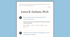 Desktop Screenshot of laurakgraham.com
